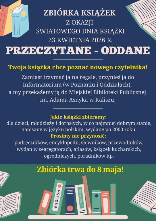 Powiększ obraz: Plakat promujący akcję