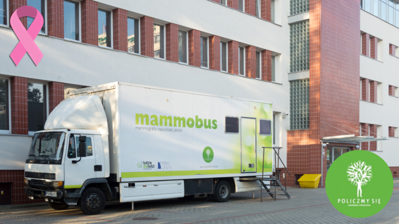 Powiększ obraz: Mammobus przed Urzędem