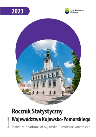 Powiększ obraz: okładka do Rocznika Statystycznego Województwa Kujawsko-Pomorskiego 2023