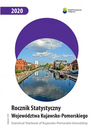 Powiększ obraz: okładka do Rocznika Statystycznego Województwa Kujawsko-Pomorskiego 2020