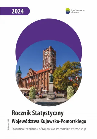 Powiększ obraz: okładka do Rocznika Statystycznego Województwa Kujawsko-Pomorskiego 2024