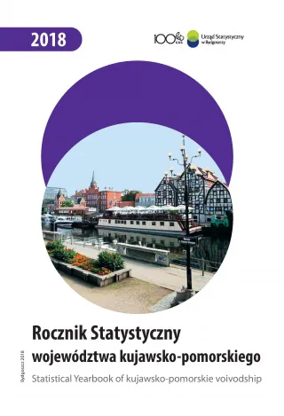 Powiększ obraz: okładka do Rocznika Statystycznego Województwa Kujawsko-Pomorskiego 2018
